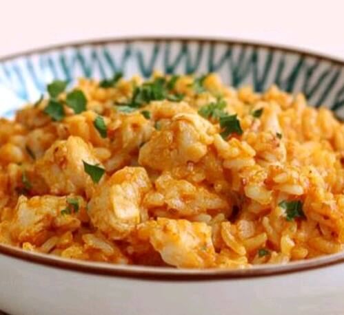 Risoto de frango(marmita)