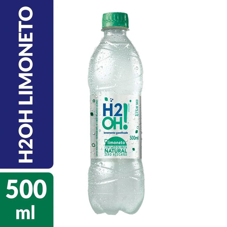 Refrigerante H2Oh com Gás Limoneto Pet 500ml